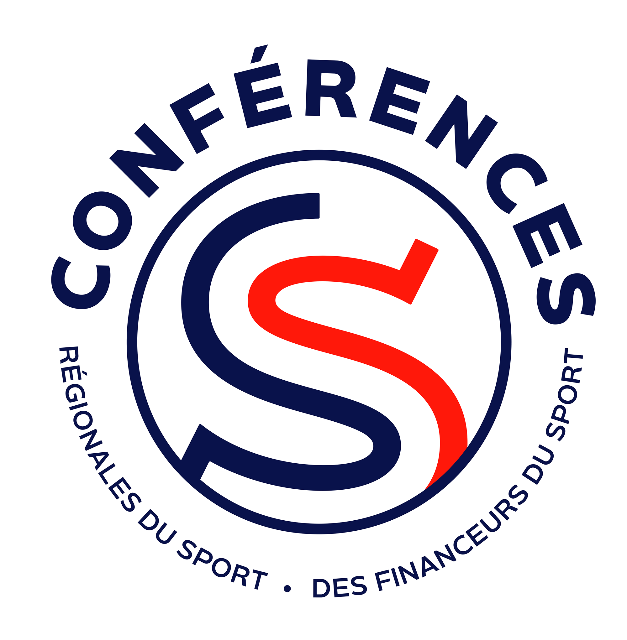 Logo des conférences régionales du sport et des conférences des financeurs du sport