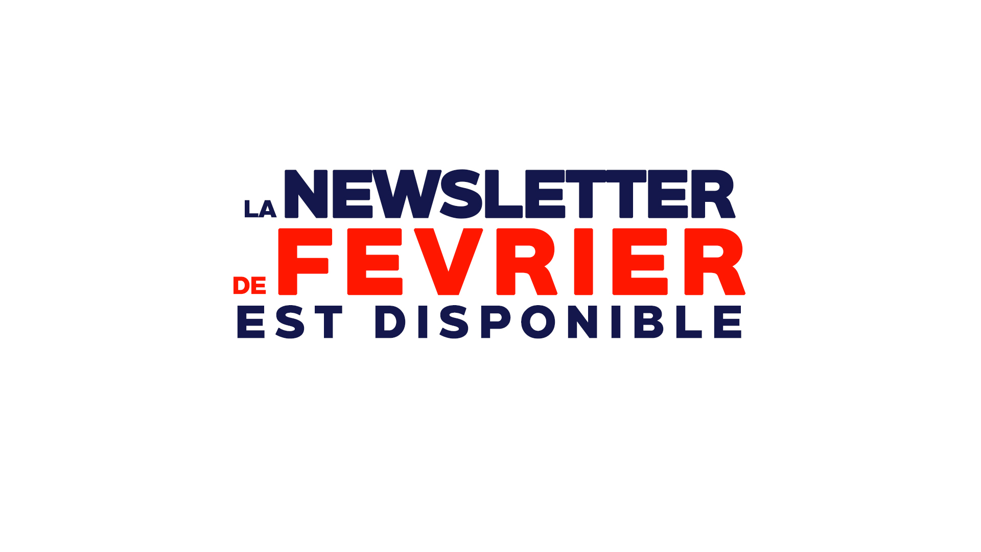 Newsletter février