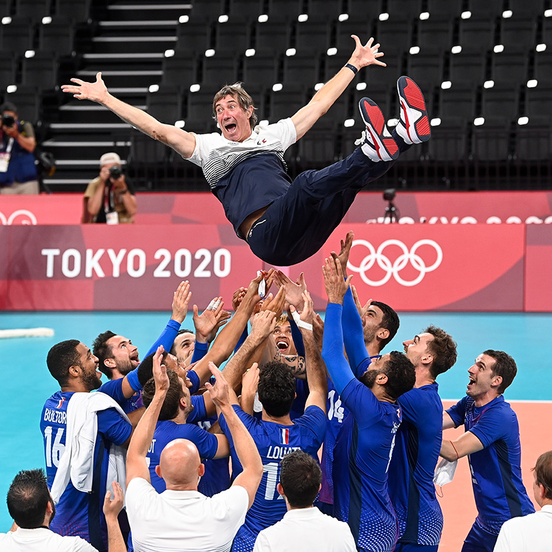 Equipe de France de Volley @ KMSP