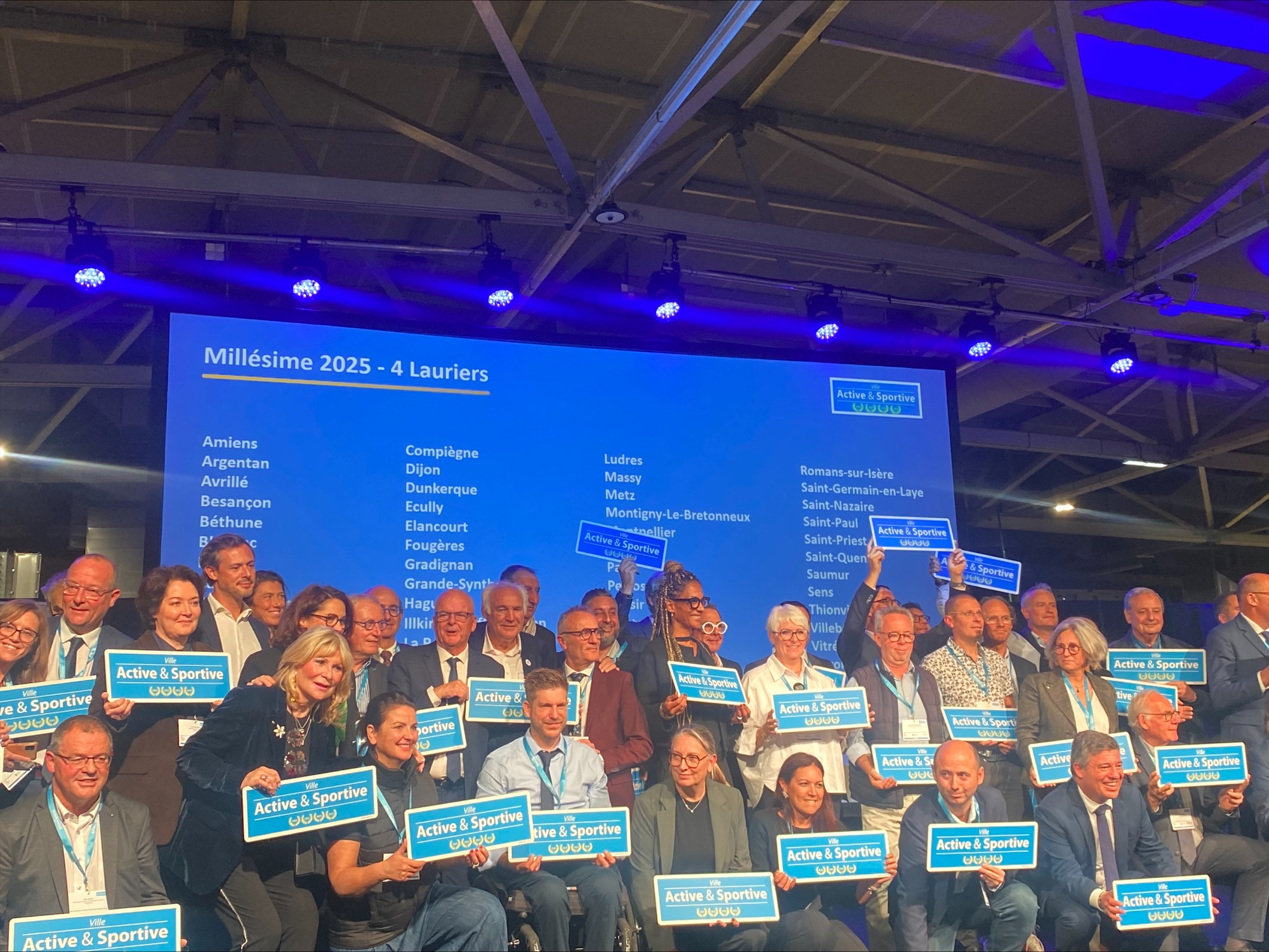 Labellisés cérémonie "Ville Active et Sportive" édition 2025